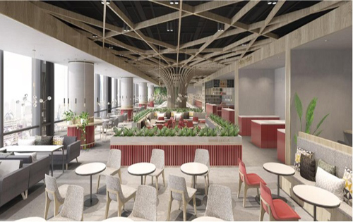 汇亚大厦员工餐厅