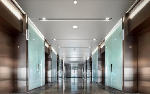 汇亚大厦电梯厅